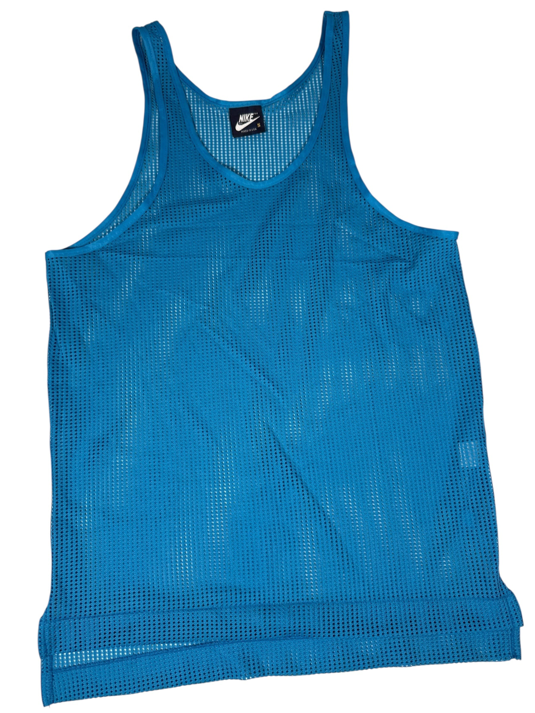 Vtg OG Nike - 1985 Blue Tag Pinnie - Blue - DS - Sz S - Jordan Rookie Era!