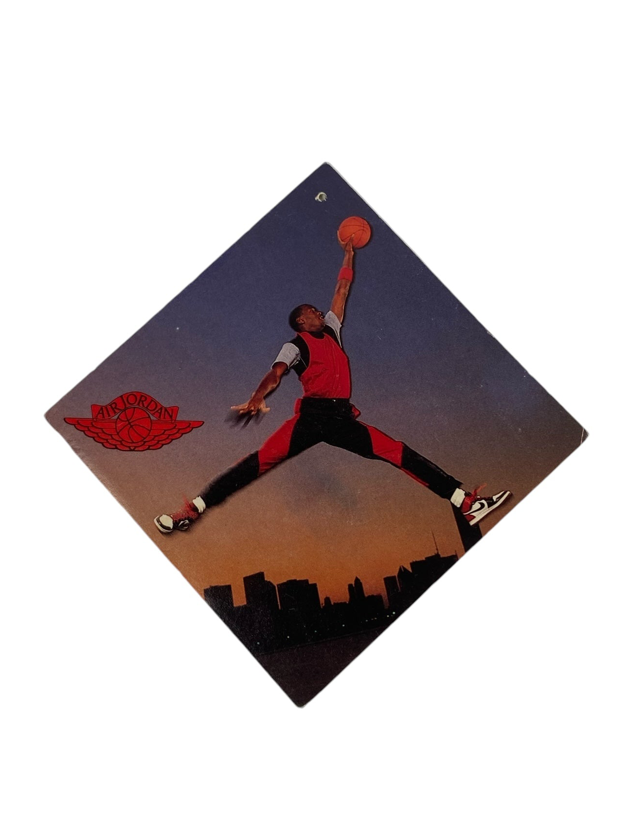 Vtg OG Nike - 1985 Michael Jordan “Wings” Line Hang Tag - Mens Medium