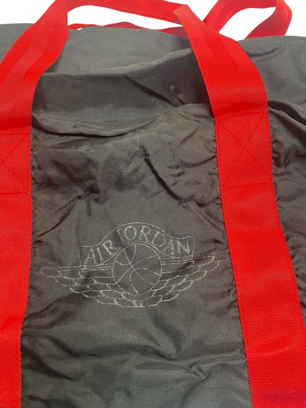 Vtg OG Nike - Air Jordan Wings Duffle Bag - 1985 - Blk/Red