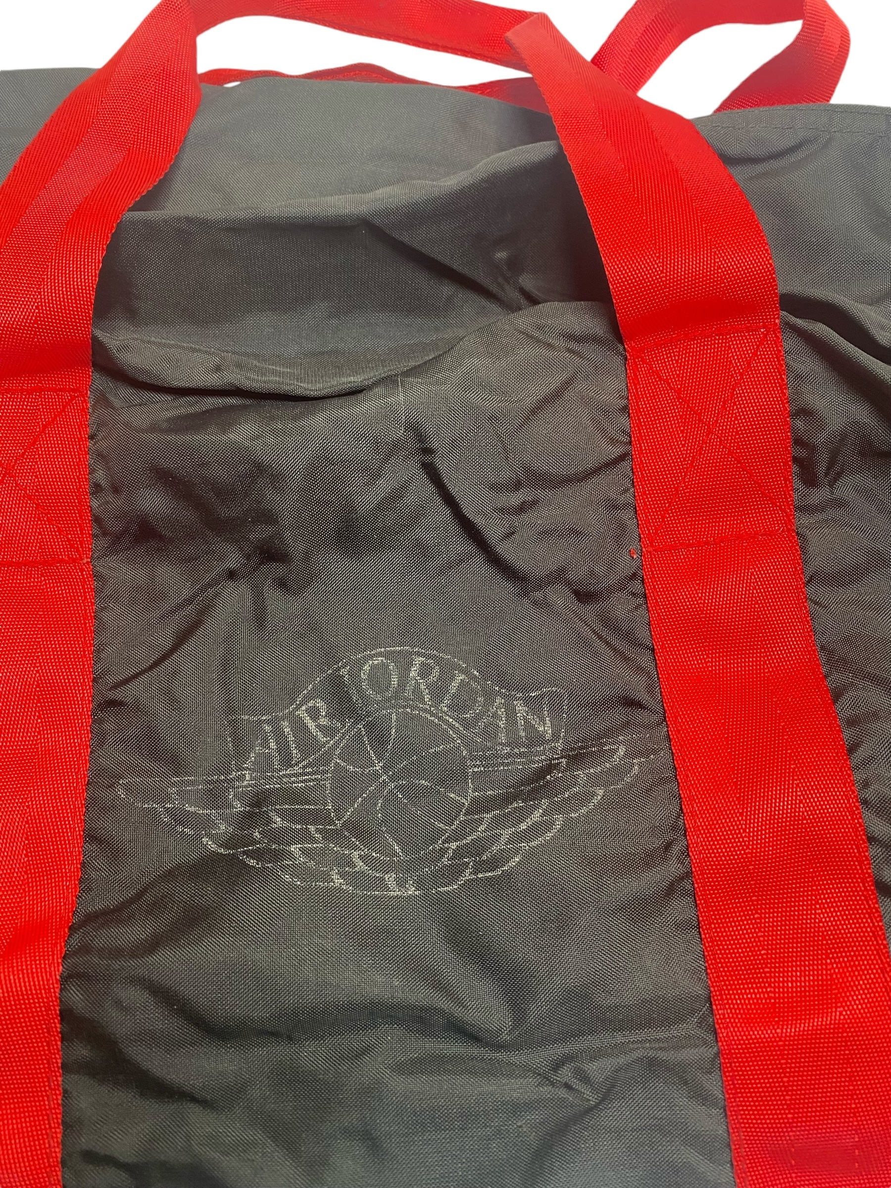Vtg OG Nike - Air Jordan Wings Duffle Bag - 1985 - Blk/Red
