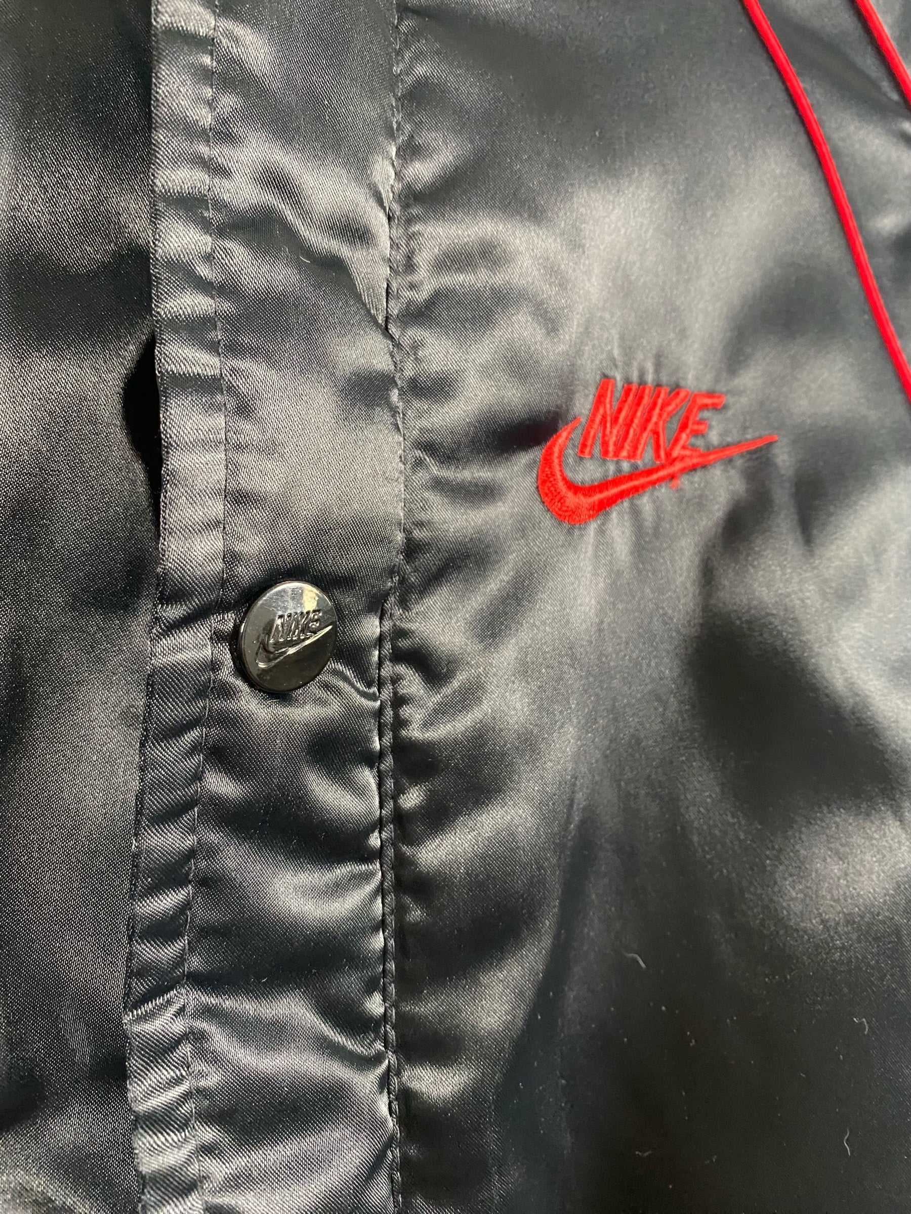 Vtg OG Nike - Michael Jordan 1985 “Wings” Satin Jacket - Amazing Condition - Sz L