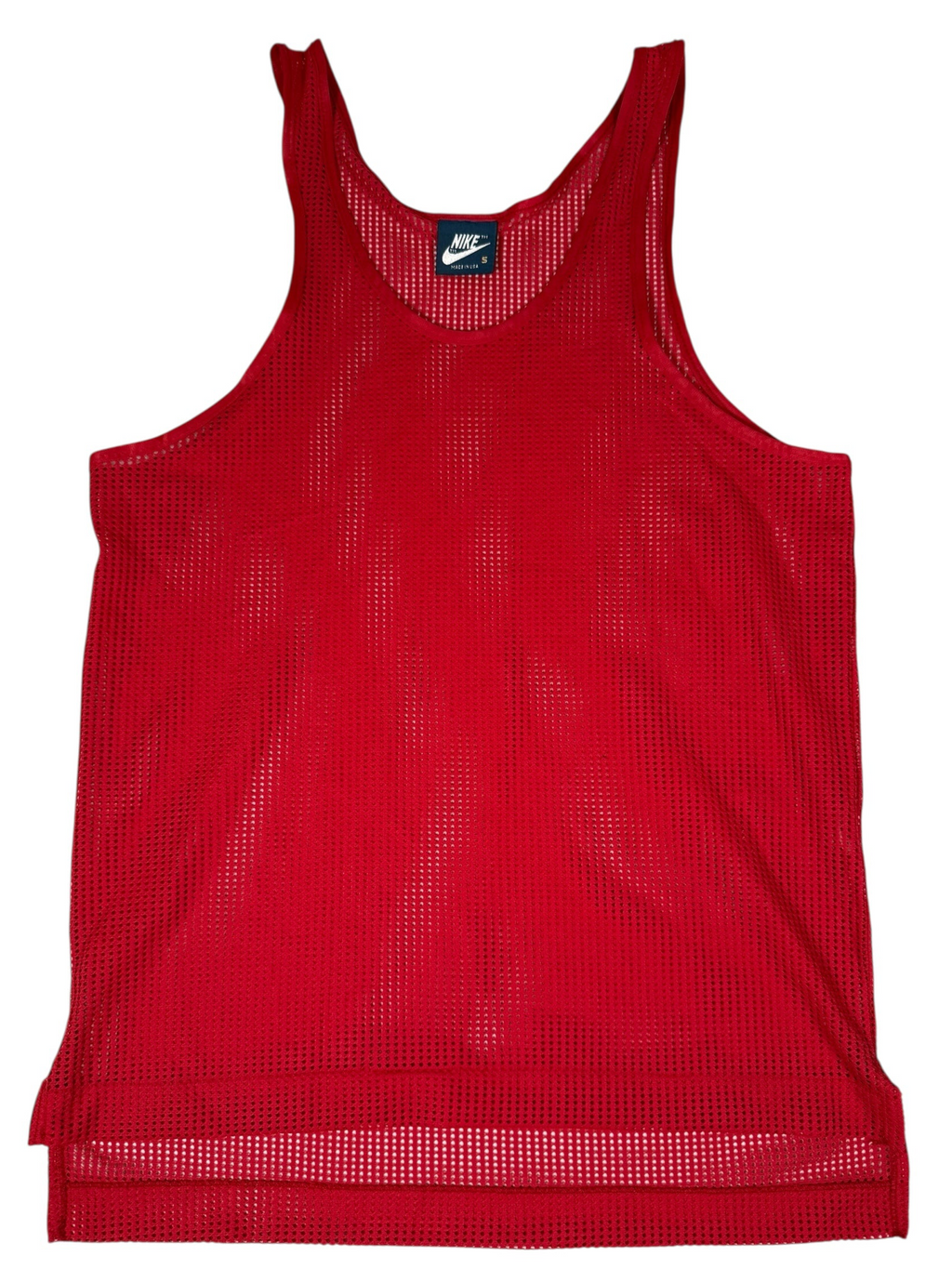 Vtg OG Nike - 1985 Blue Tag Pinnie - Red - DS - Multiple Sizes - Jordan Rookie Era!