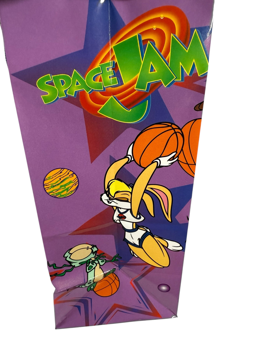 Vtg 1996 Michael Jordan - Warner Bros Space Jam Gift Bag - DS