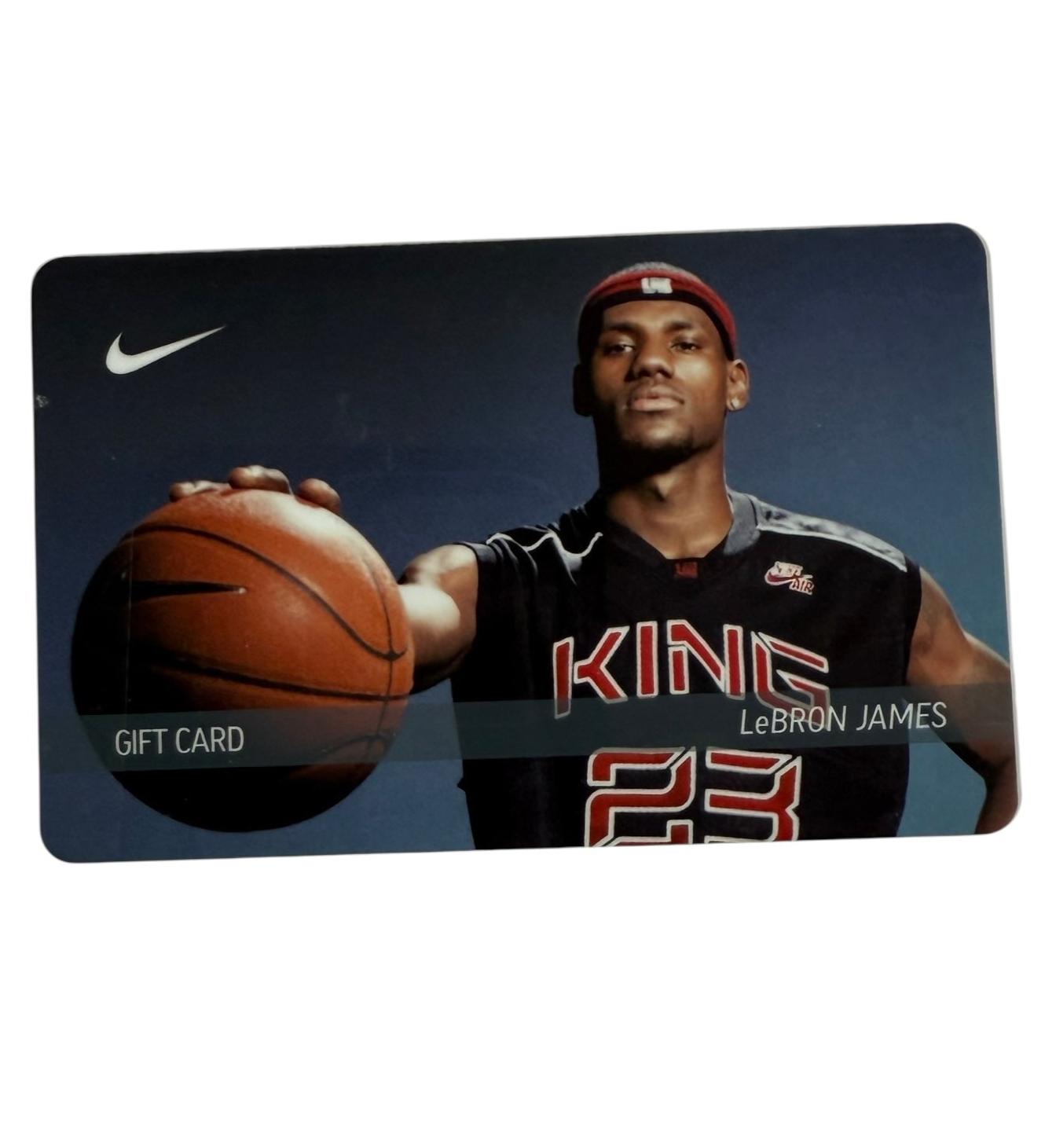 Vtg - LeBron James Rookie Year - Promo Nike Gift Card - 2003 Generation Release - Unused!