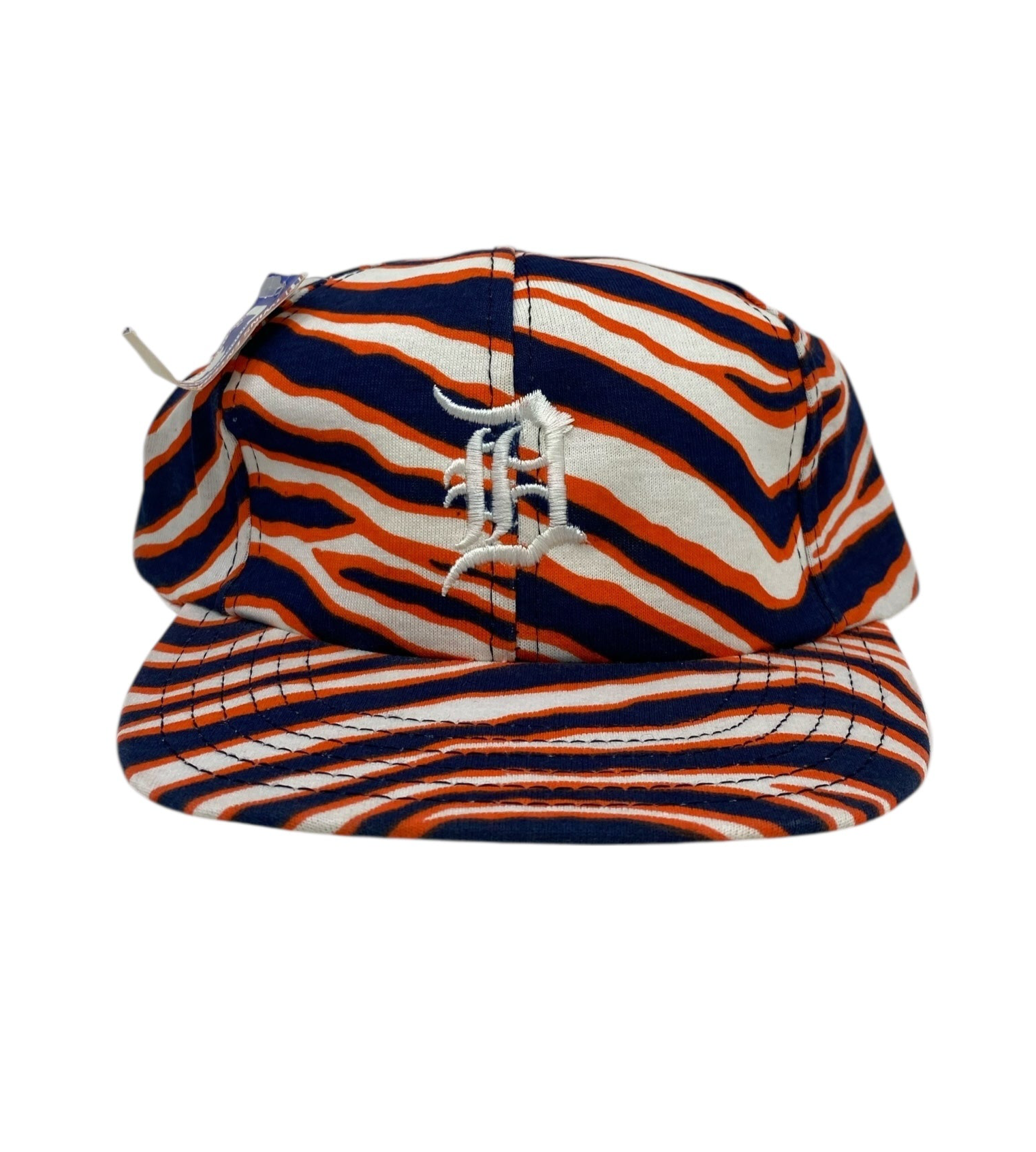 Vtg Zubaz - Detroit Tigers Snapback Hat - Early 90’s - DS