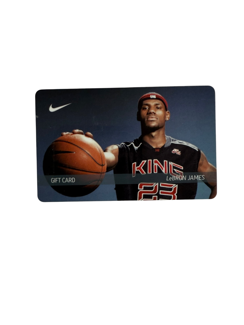 Vtg - LeBron James Rookie Year - Promo Nike Gift Card - 2003 Generation Release - Unused!