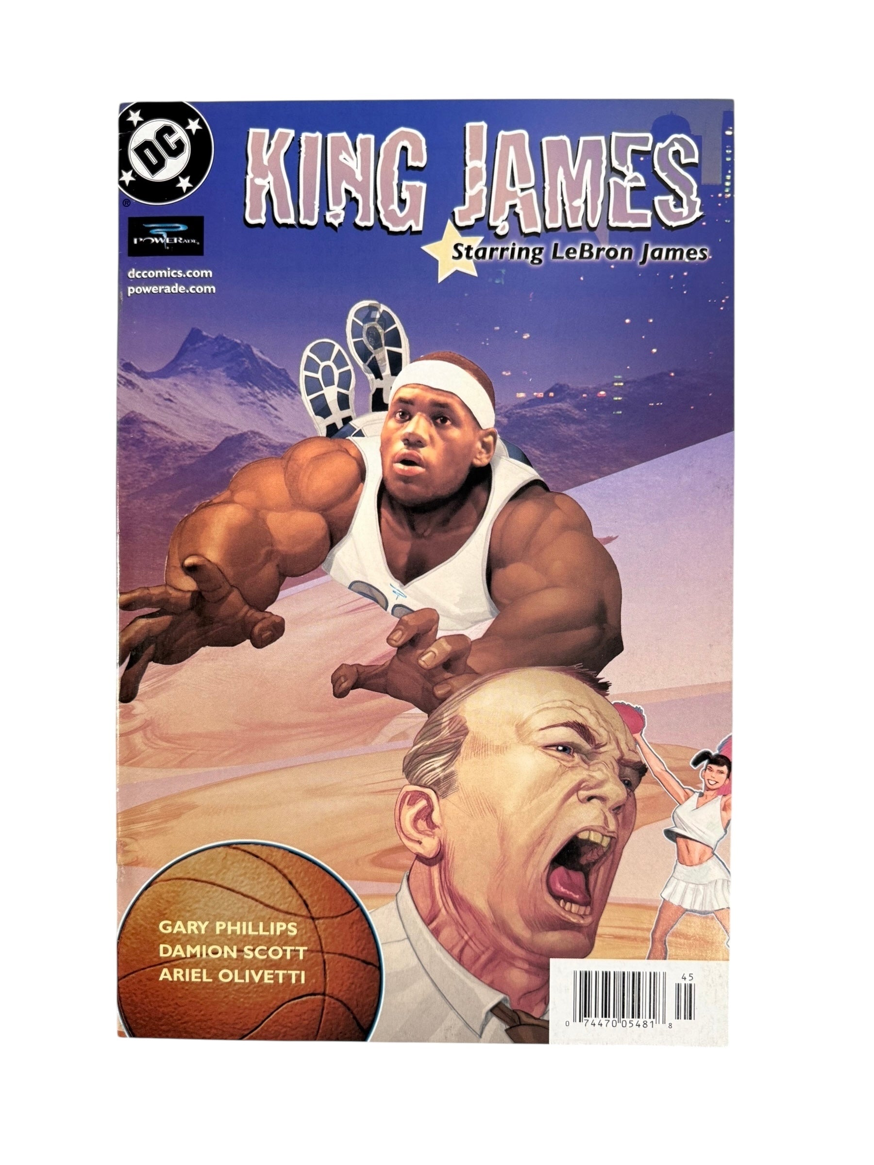 LeBron James 2004 DC x Powerade Comic book promo! 2 for $20!