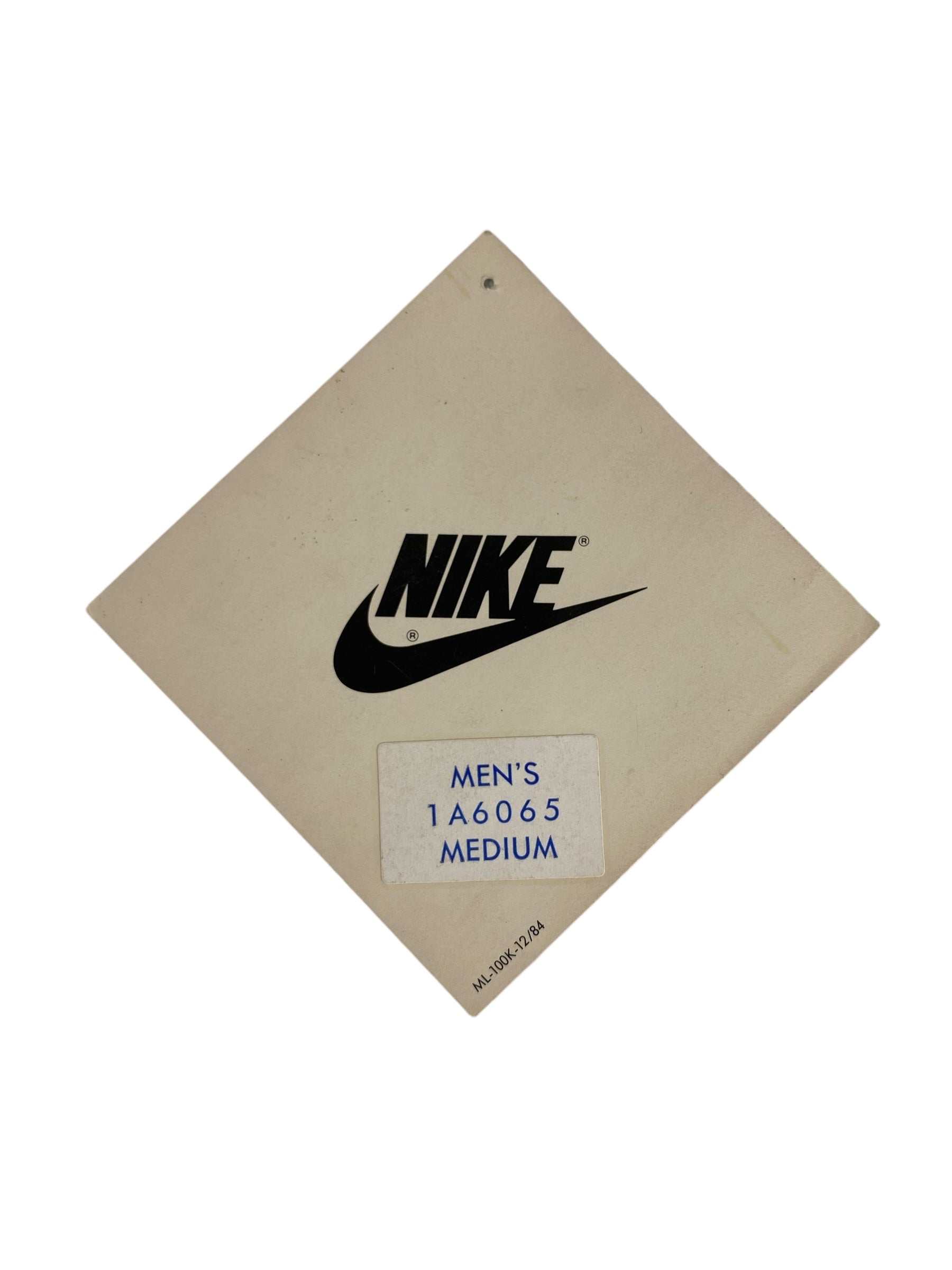 Vtg OG Nike - 1985 Michael Jordan “Wings” Line Hang Tag - Mens Medium