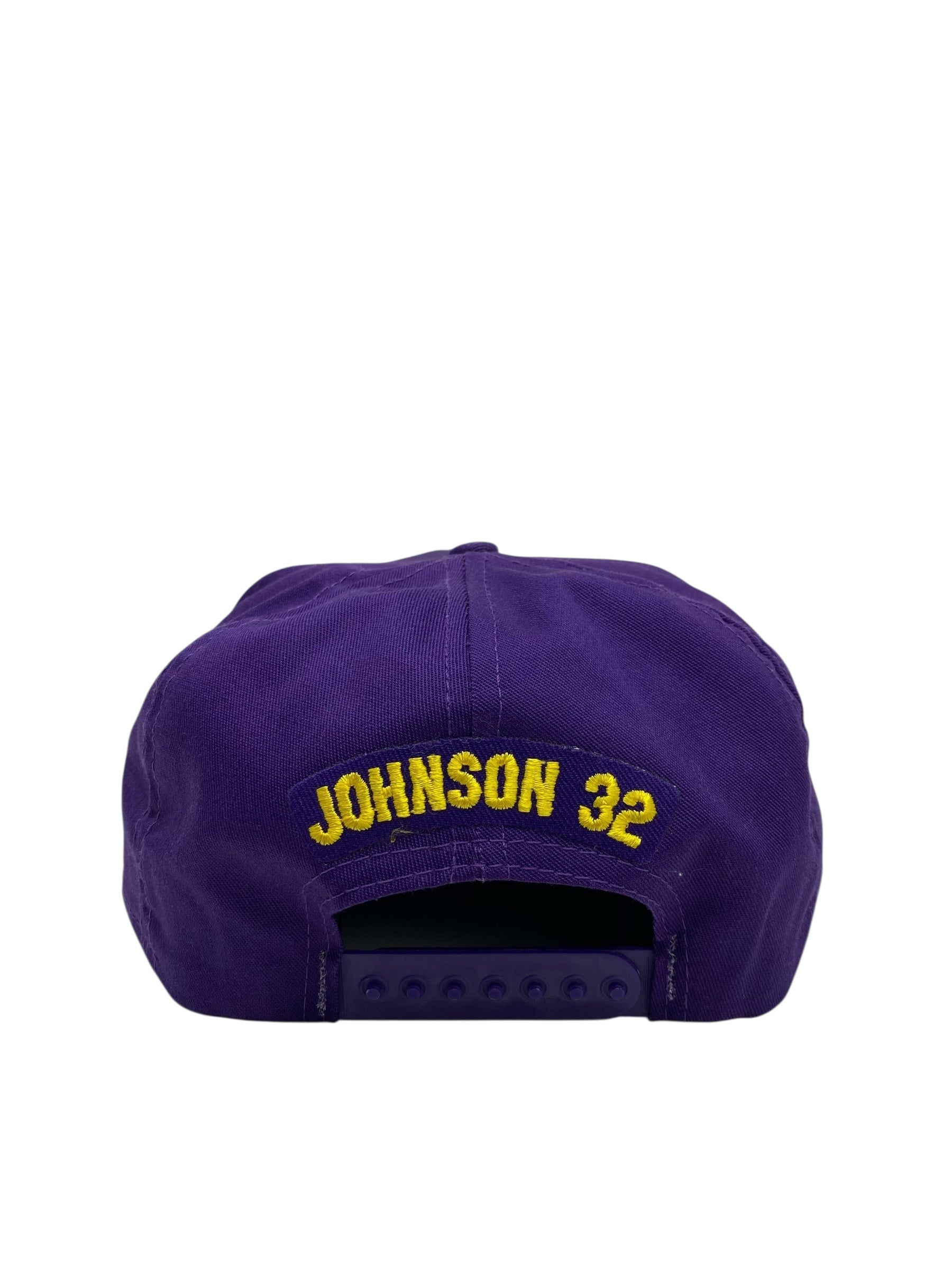 Vtg Zubaz - Magic Johnson #32 - Los Angeles Lakers Snapback Hat - Early 90’s - DS!