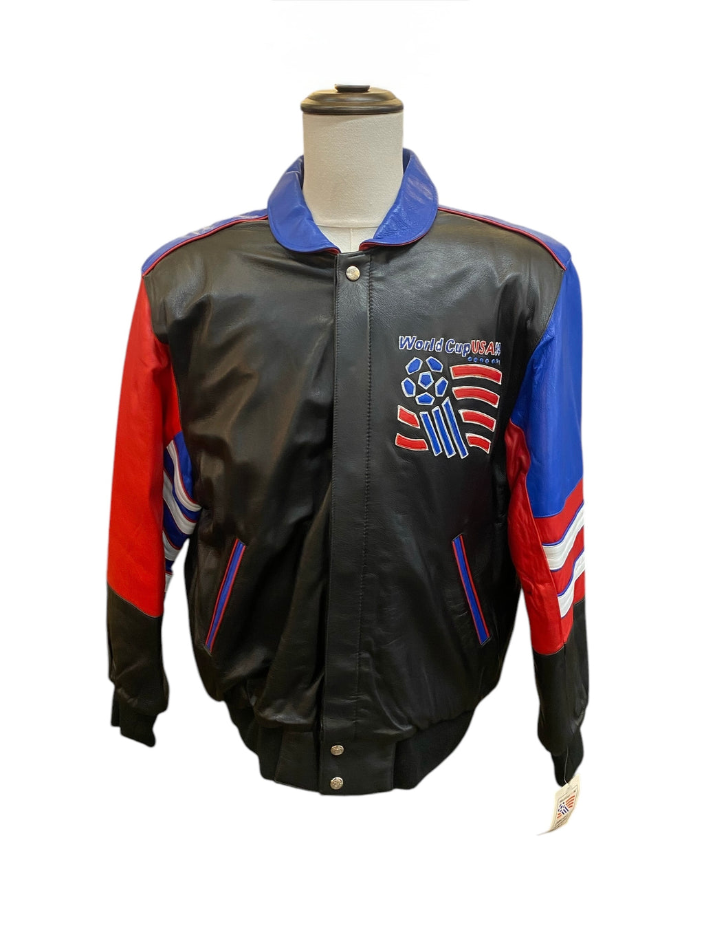 Vtg Jeff Hamilton Soccer - World Cup USA ‘94 - Lambskin Leather DS!