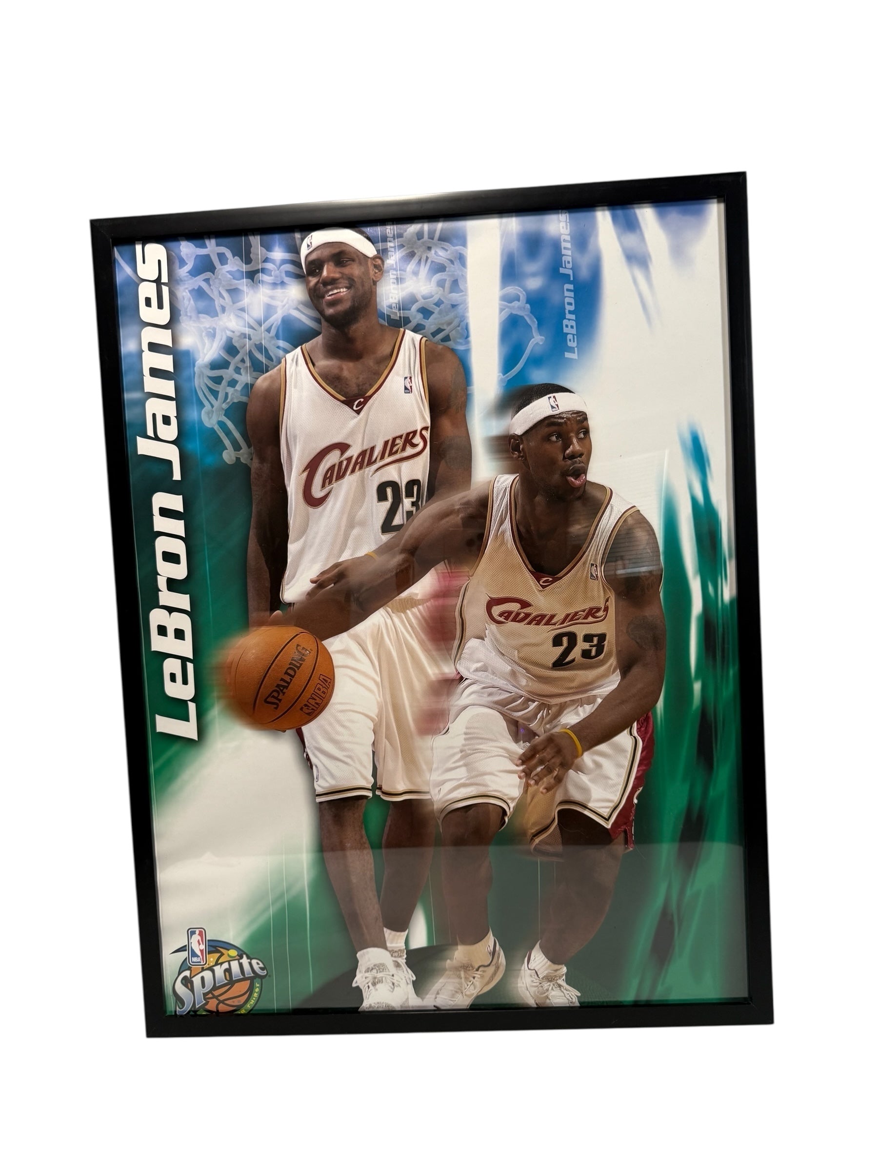 DS 2004 LeBron James Sprite Promo Poster - (Frame not included)