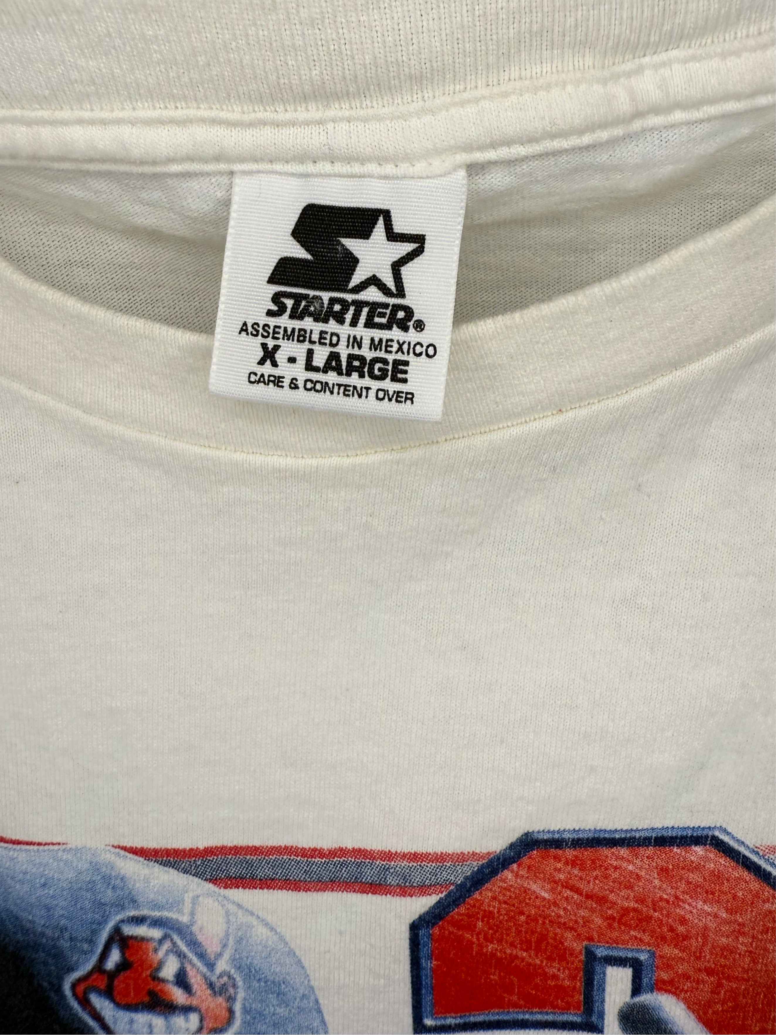 Vtg Starter MLB - David Justice - ‘97 World Series Tee - Sz XL