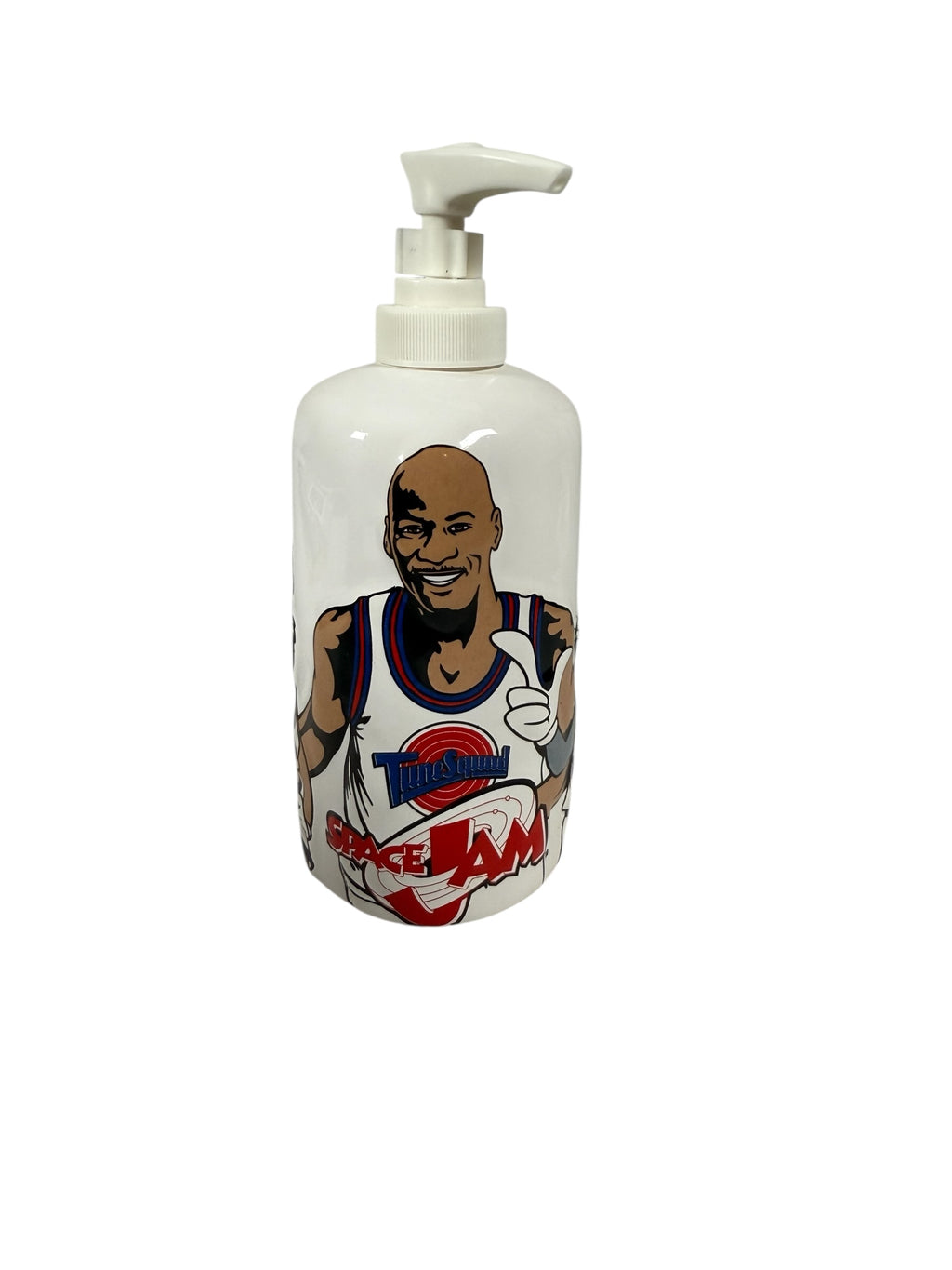 Vtg Michael Jordan - Warner Bros Space Jam Soap/Lotion Dispenser - DS From 1996 - Original Box!