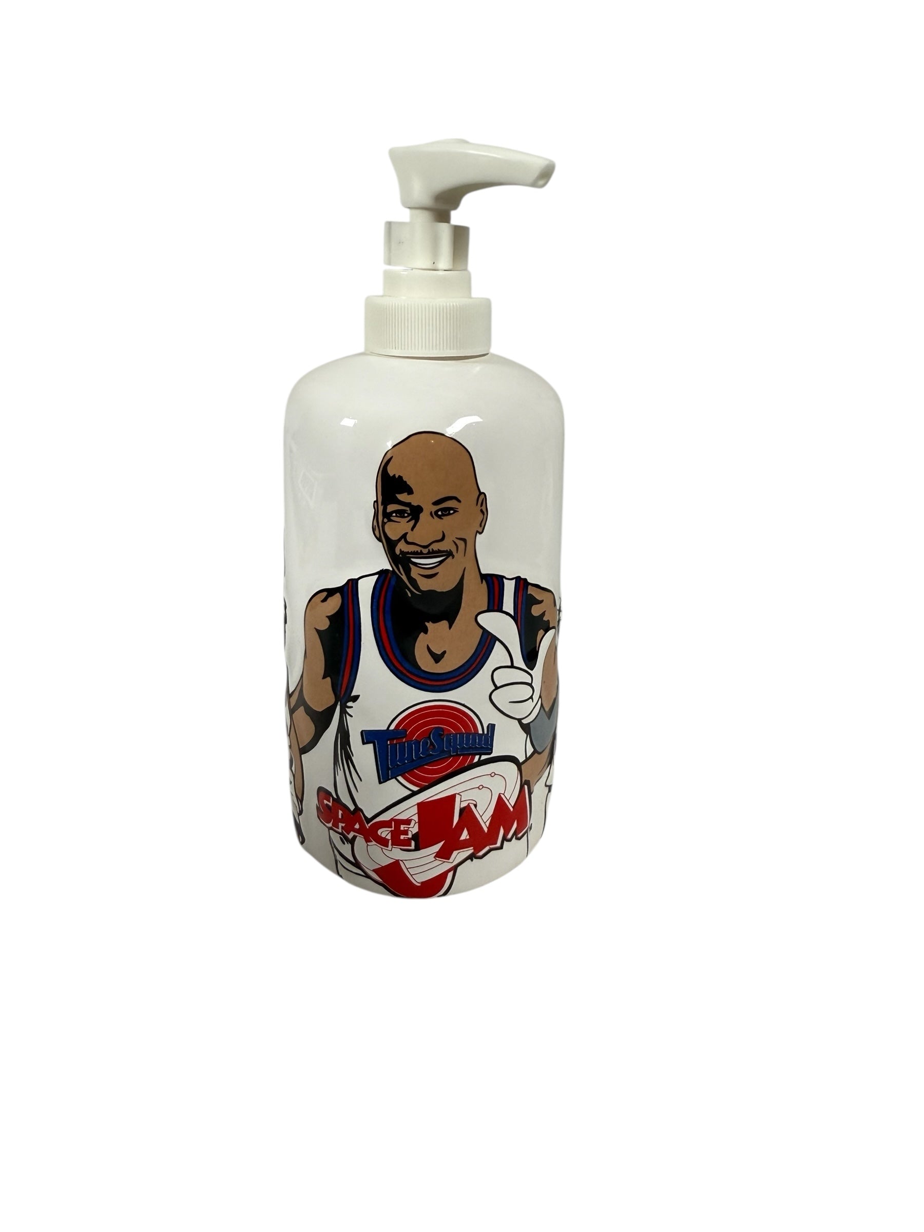 Vtg Michael Jordan - Warner Bros Space Jam Soap/Lotion Dispenser - DS From 1996 - Original Box!
