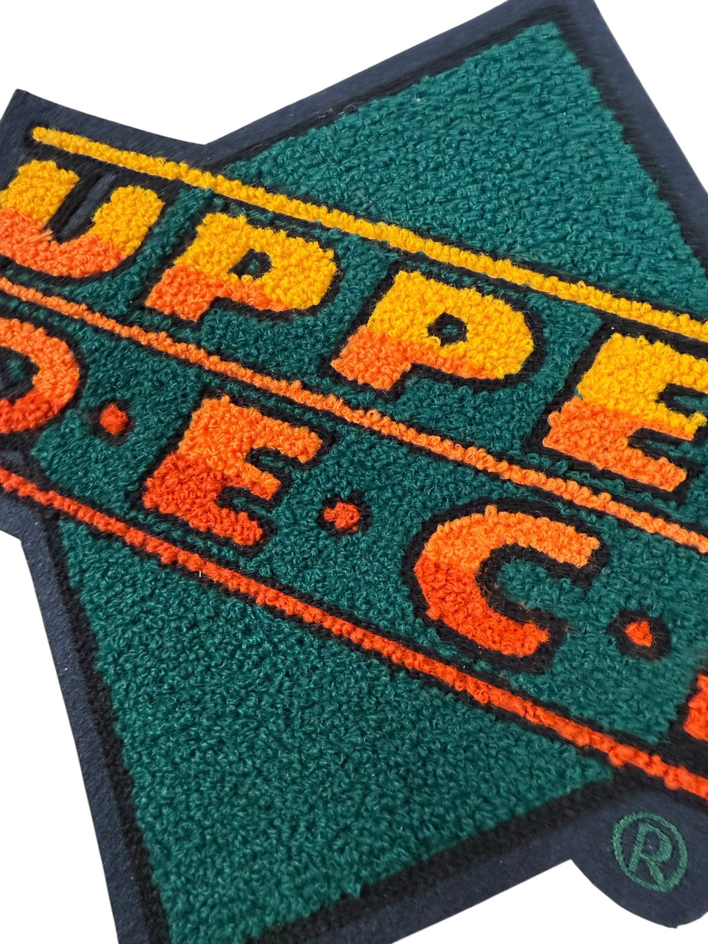 Vtg 90’s Upper Deck Chenille Sew On Patch - Rare Deadstock - High Quality