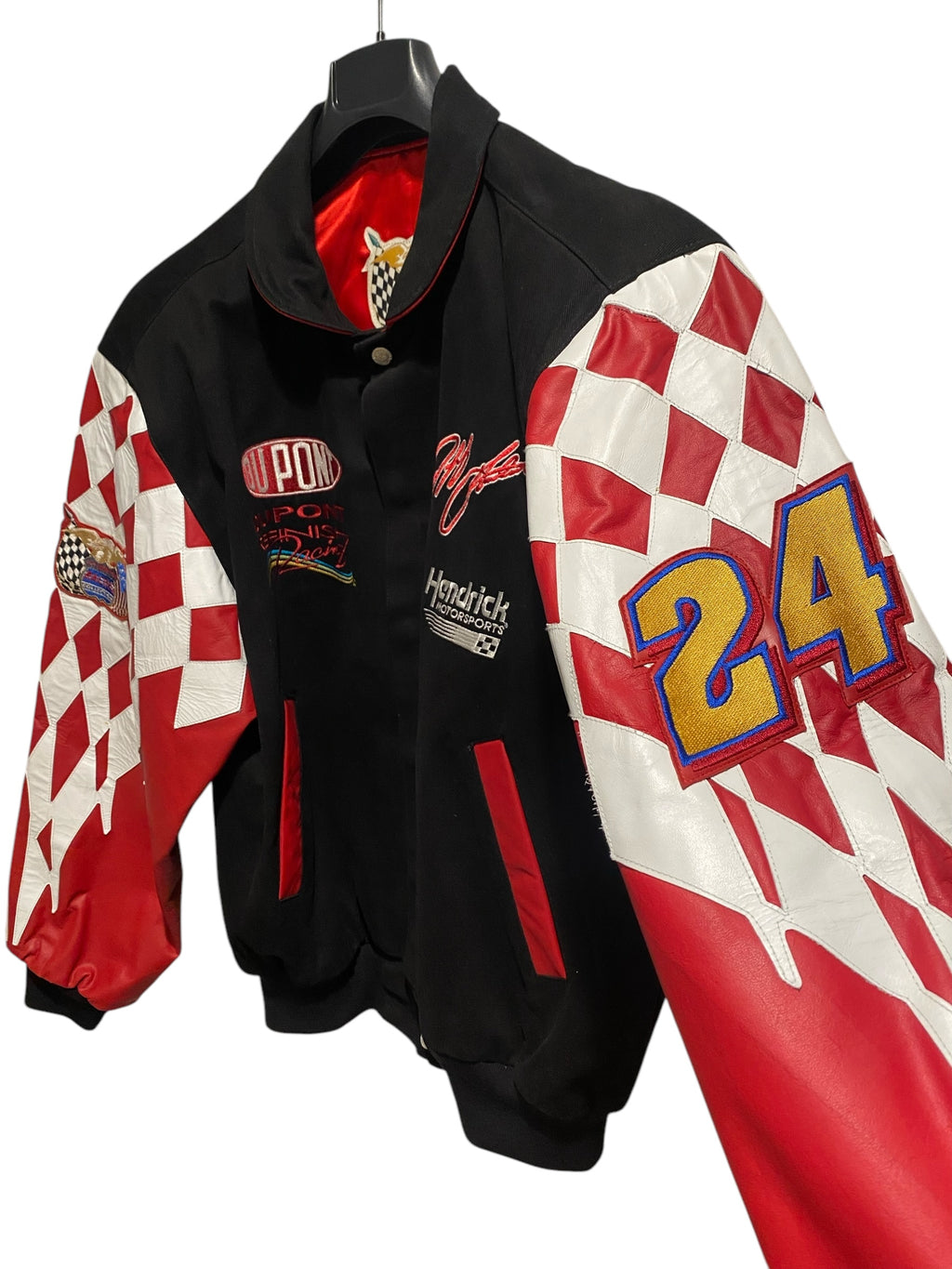 Vtg Jeff Hamilton x Jeff Gordon NASCAR “1997 Winston Cup Champion” - Checkered Flag - Sz M