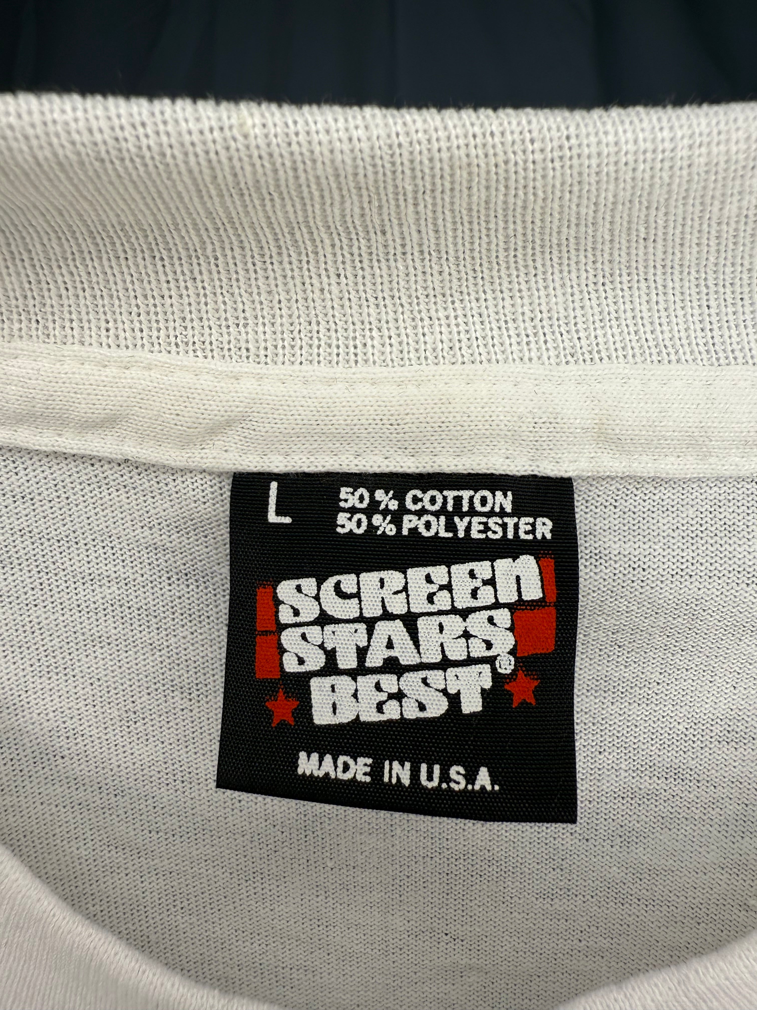 Vtg DS Screen Stars - Detroit Pistons Eastern Conference Champions Tee 1987-88 - Sz L