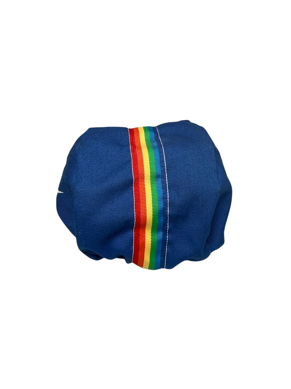 Vtg OG Nike - 1980’s Cycling Cap - Extremely Rare! - Blue/White