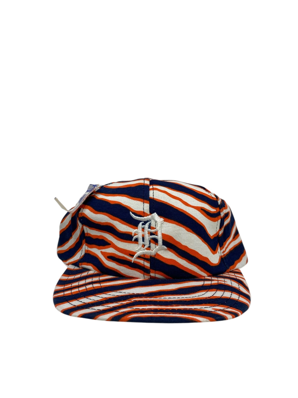 Vtg Zubaz - Detroit Tigers Snapback Hat - Early 90’s - DS