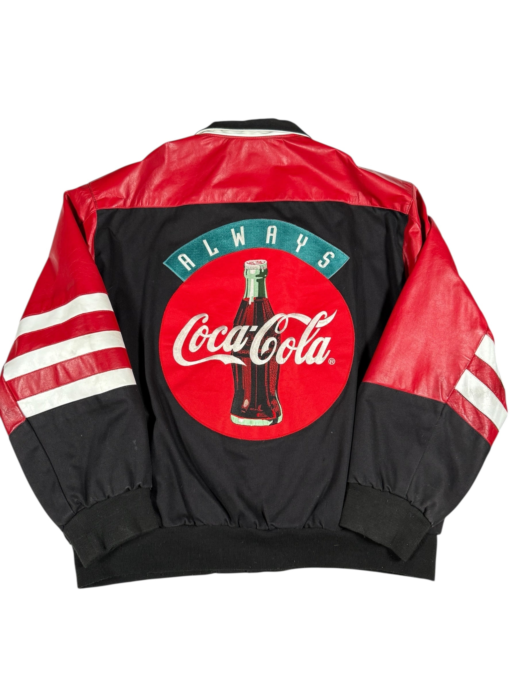 Vtg Jeff Hamilton x Coca Cola — Monsters of the Gridiron Jacket, Hat, Shirt, and Card Set! 🤯🔥 - Sz XL - 1994