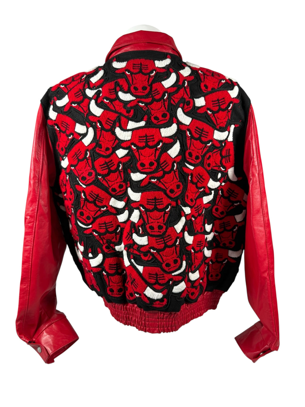 Jeff Hamilton - Chicago Bulls All Over Patch - Grail! - 1 of 1 and Autographed🤯🔥 - Sz L