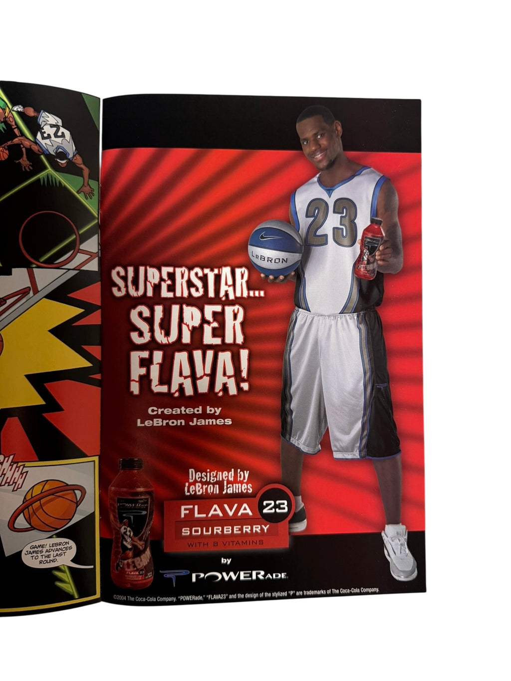 LeBron James 2004 DC x Powerade Comic book promo! 2 for $20!