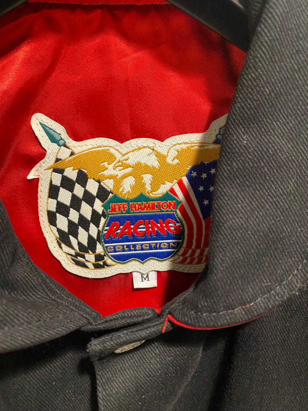 Vtg Jeff Hamilton x Jeff Gordon NASCAR “1997 Winston Cup Champion” - Checkered Flag - Sz M