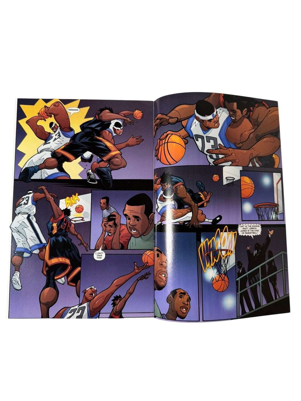 LeBron James 2004 DC x Powerade Comic book promo! 2 for $20!