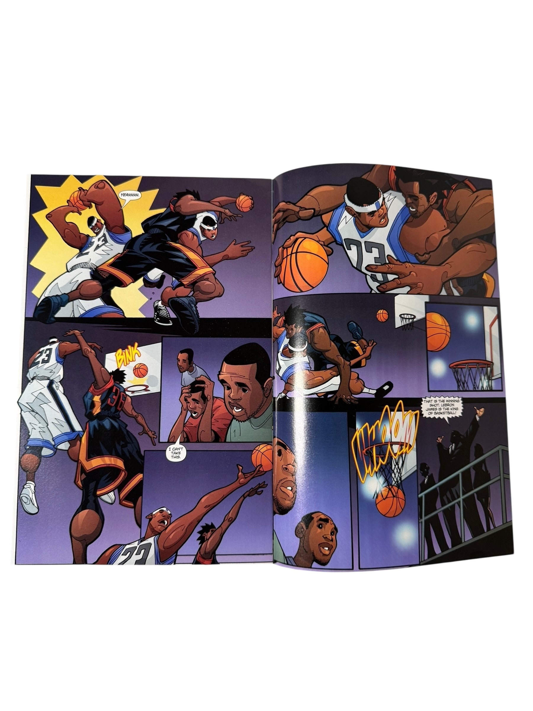LeBron James 2004 DC x Powerade Comic book promo! 2 for $20!