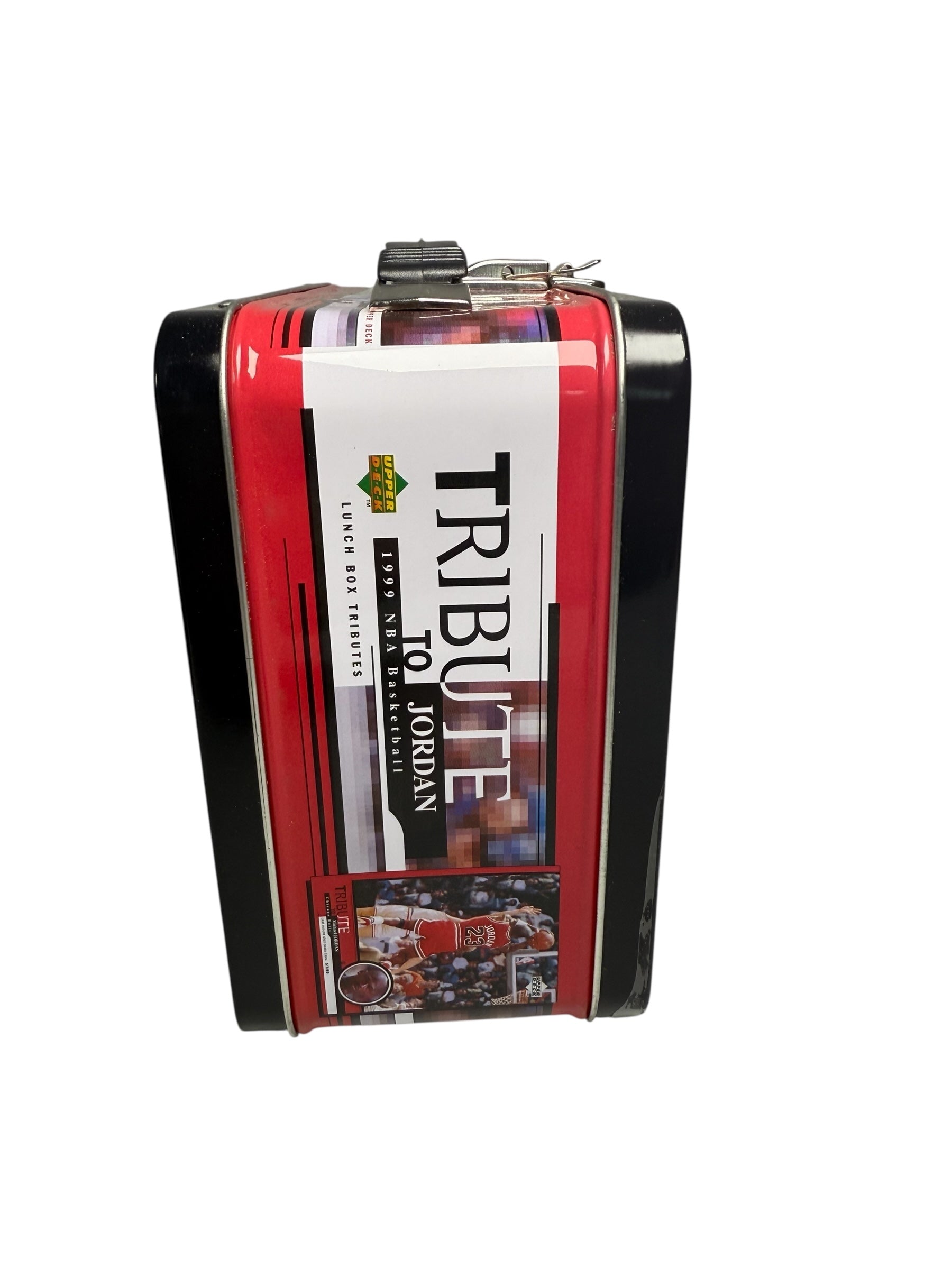 Vtg 1999 Upper Deck - Michael Jordan Tribute Lunch Box Tin - DS - No Cards