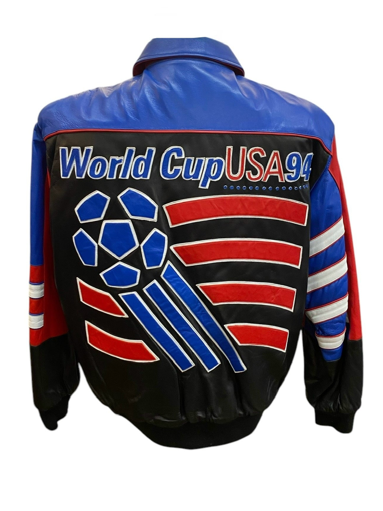 Vtg Jeff Hamilton Soccer - World Cup USA ‘94 - Lambskin Leather DS!