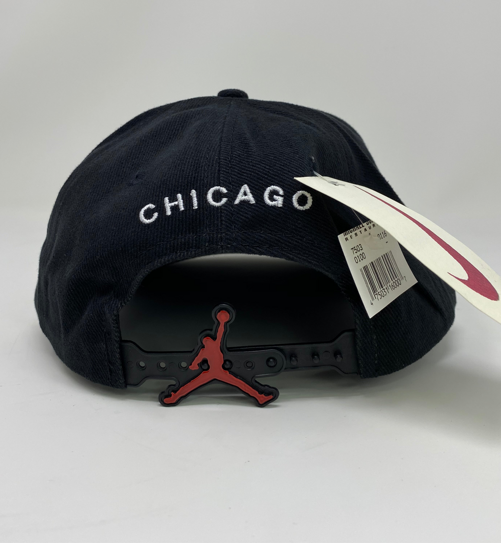 Vtg Nike - 90’s Michael Jordan Restaurant Snapback Hat- DS!