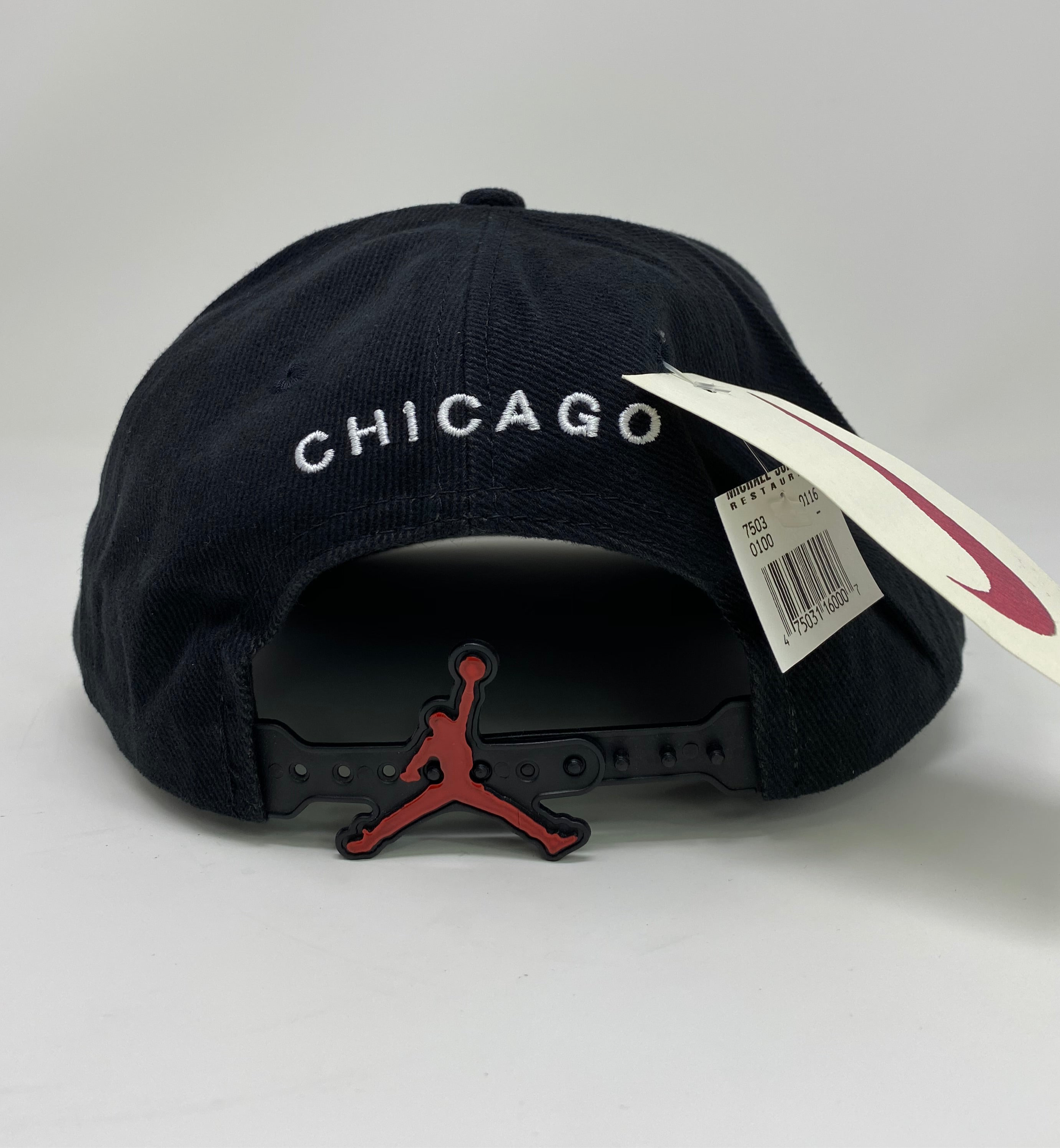 Vtg Nike - 90’s Michael Jordan Restaurant Snapback Hat- DS!