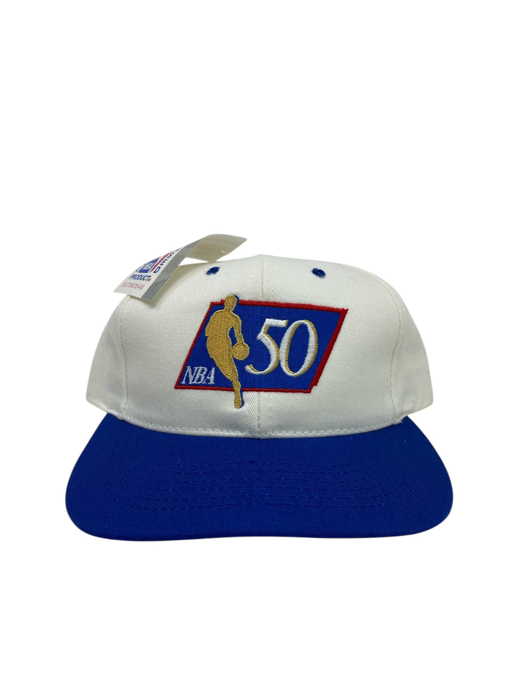 Vtg 1996 “50 Year Anniversary” NBA Snapback Hat - DS!