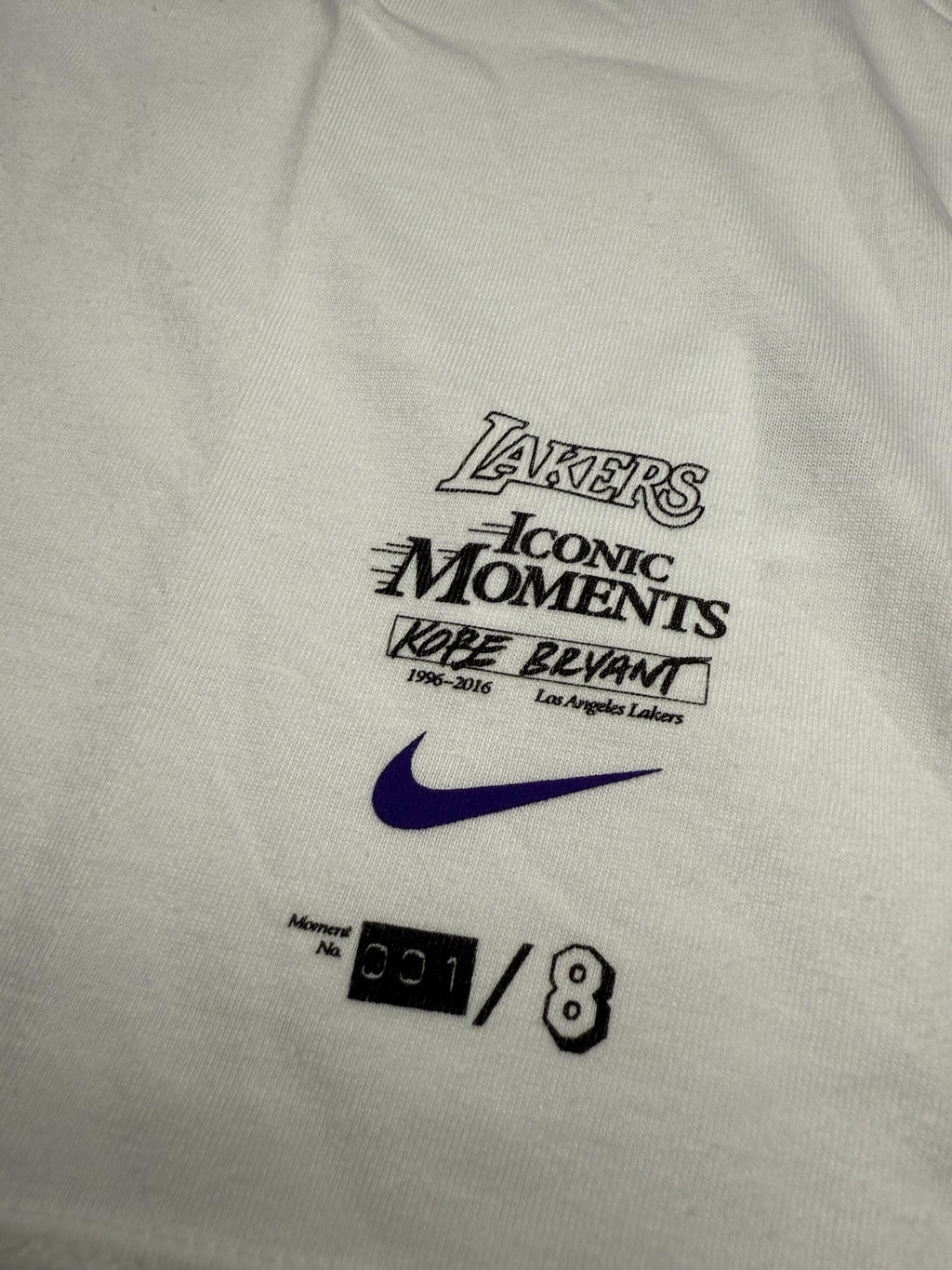 Nike - Kobe Bryant 81 Point Game Commemorative Tee - Youth Sz L - DS