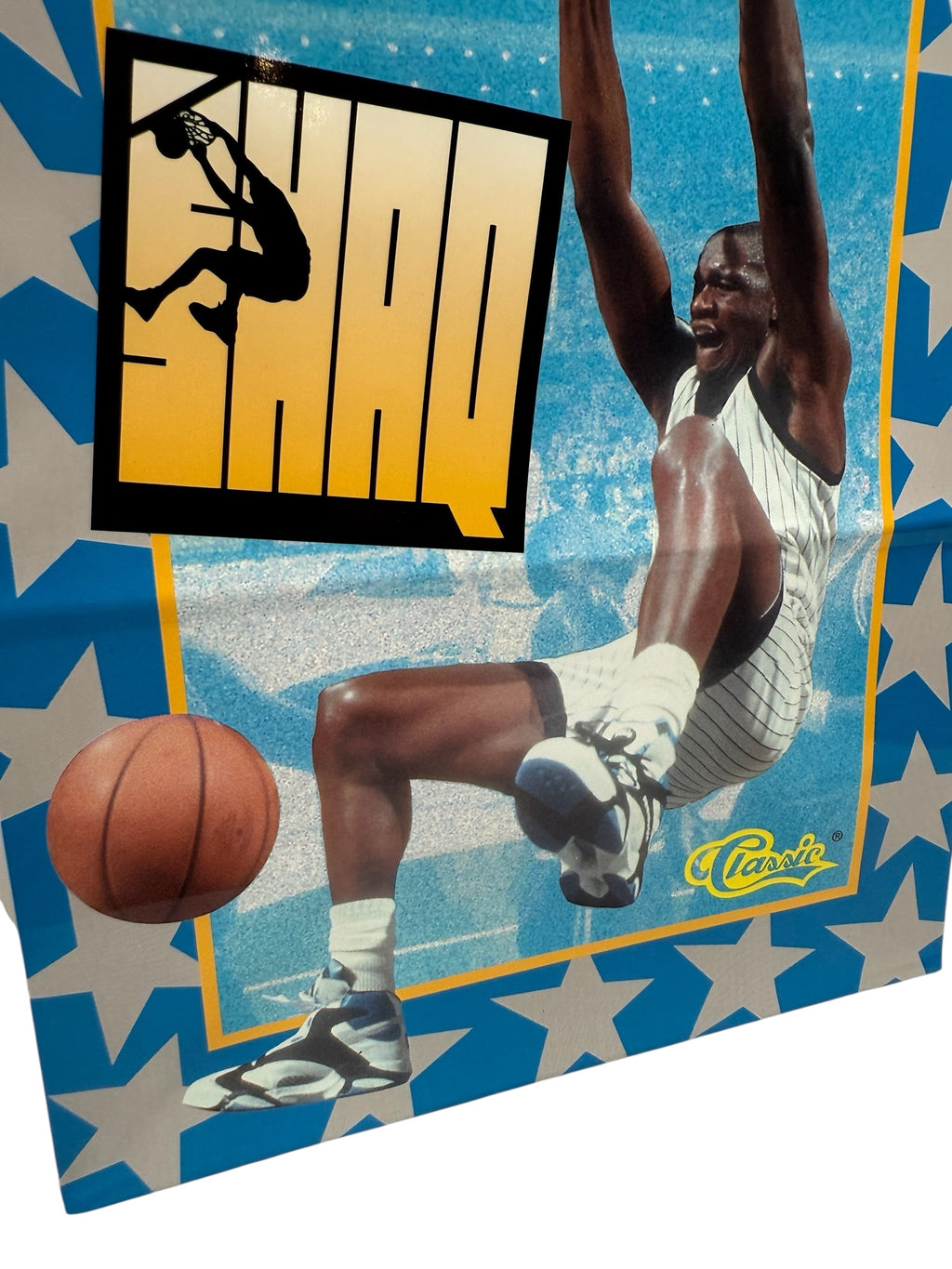 Vtg DS 1994 Shaq - Hallmark Gift Bag - Shaq Attack 1 Reebok Pump on Feet - 2 for $20!