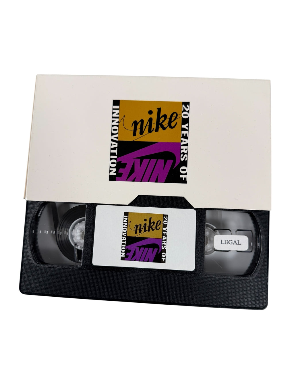 Vtg Nike “20 Years of Innovation” VHS Tape - 1992! Nike History!
