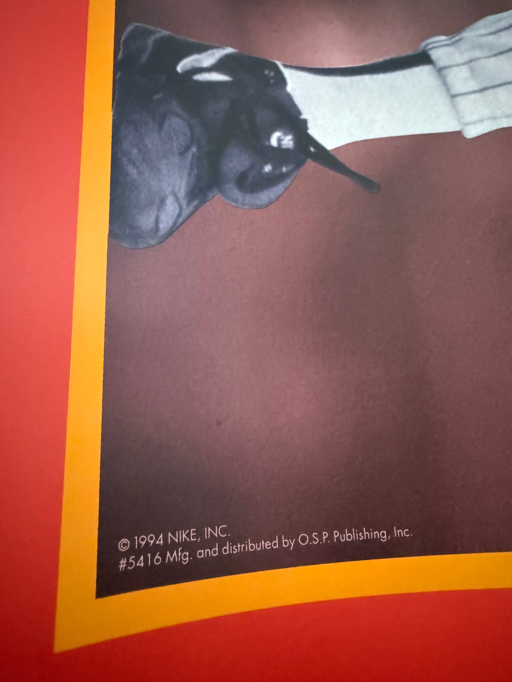 Vtg Nike - Michael Jordan “Play Ball” Baseball Poster - White Sox - 1994 - 23” x 35” - DS!