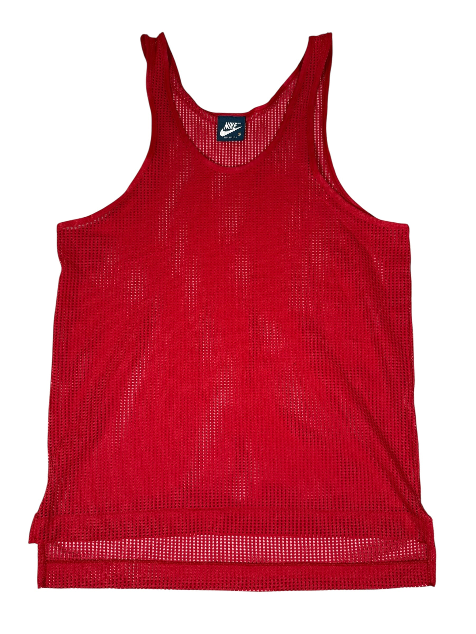 Vtg OG Nike - 1985 Blue Tag Pinnie - Red - DS - Multiple Sizes - Jordan Rookie Era!
