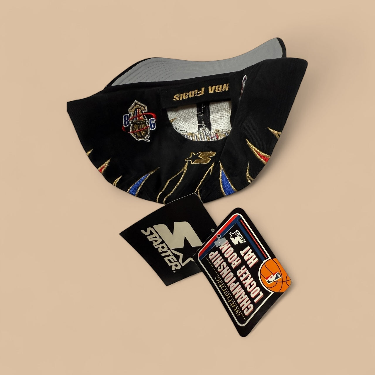 Vtg Jeff Hamilton - Leather Chicago Bulls “Repeat 3-Peat” 1998 Championship Jacket - Sz M - 🐐🏆